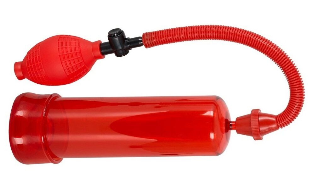 Vacuum pump enlarges penis and increases male potency